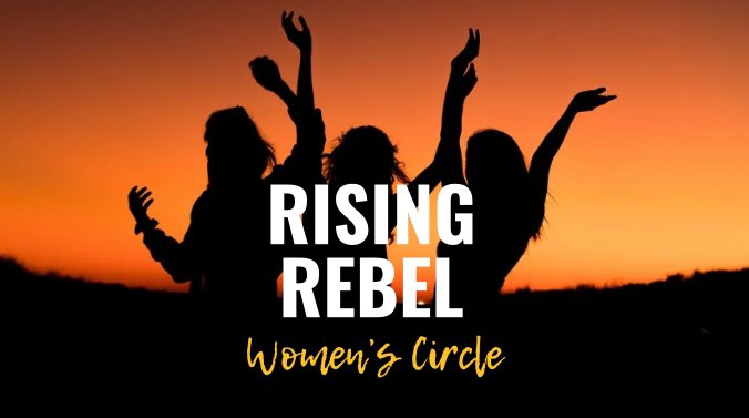 I incite this meeting to REBELLION🔥 
.
Gathering with other women is a revolutionary act of sisterhood in a society that likes to keep us busy and in competition with each other. 
.
This is your safe space to hear and be heard 💫  facebook.com/share/Y62osXmb…