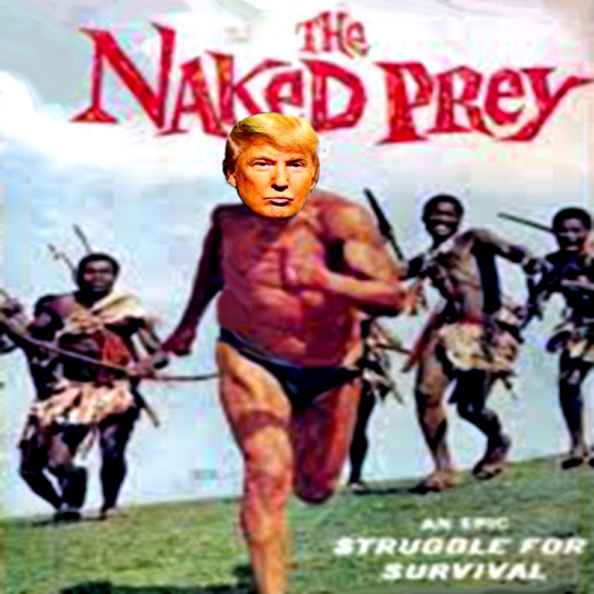 VenusianAndroid's tweet photo. @FrancisWegner Trump's not runni9ng for office; he's #RunningForHisLife https://t.co/LO8rfaf3yQ