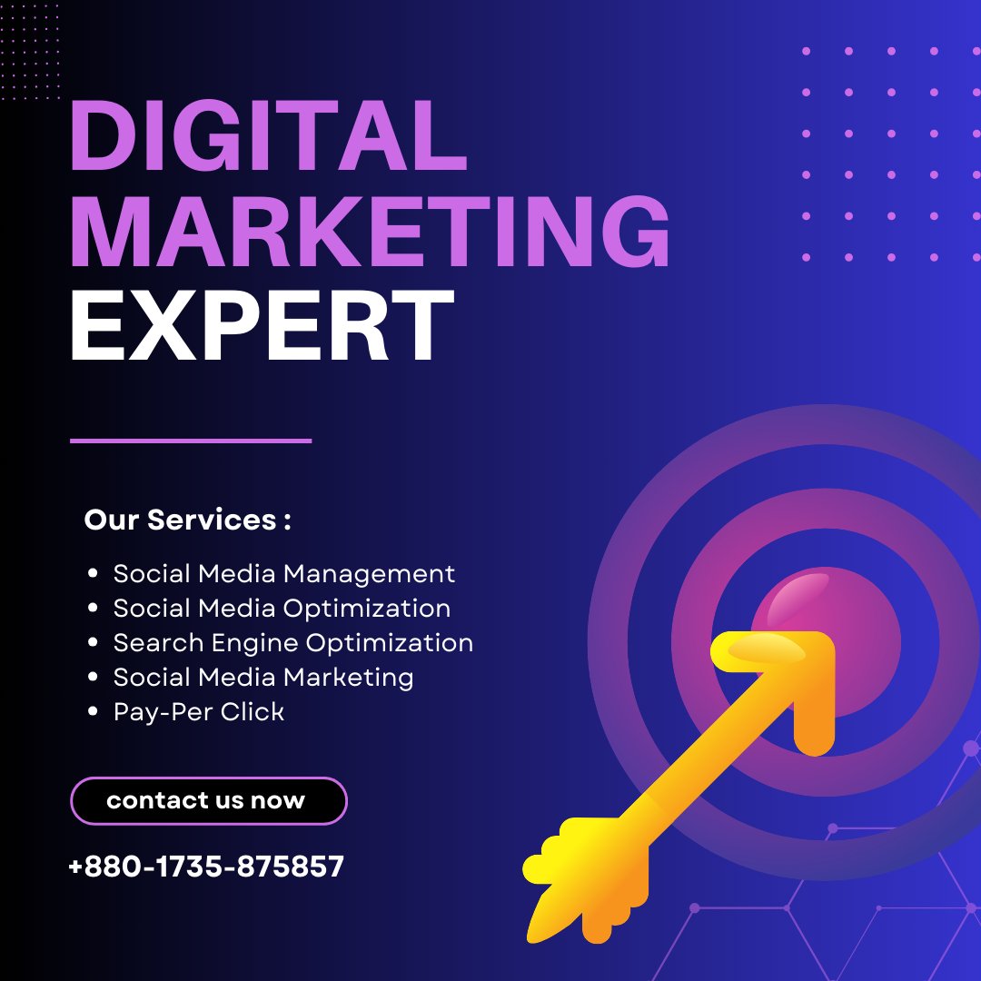 zubayer770's tweet photo. ❤️Digital Marketing❤️ is the best way to grow your business withing a short time. If your brand is appear to the first page of SERP, your sales will be HIGHER.✅

#socailmedia #digitalmarketing #business #businessowner #sẹo #onpageseo #offpageseo #technicalseo #localseo https://t.co/N1wdg7xrmU