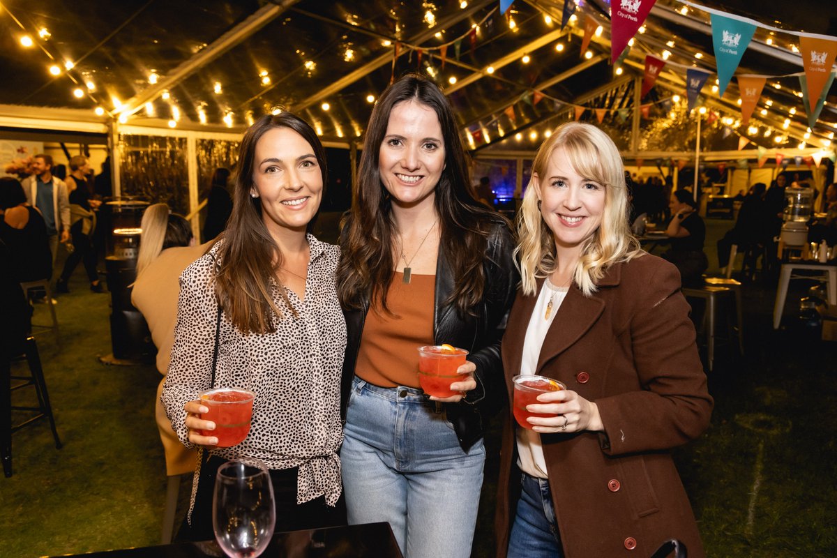 WineAndFoodWA's tweet photo. Immerse yourself in the amazing beverages and relax in the Garden Retreat or City of Perth Retreat. Or learn from the experts and book into a barrel session and enjoy a wine, beer or spirit tasting. 
Check out your ticket options &amp; purchase here 👉 https://t.co/Tc93EMZpKJ https://t.co/0sDI34Ax2i