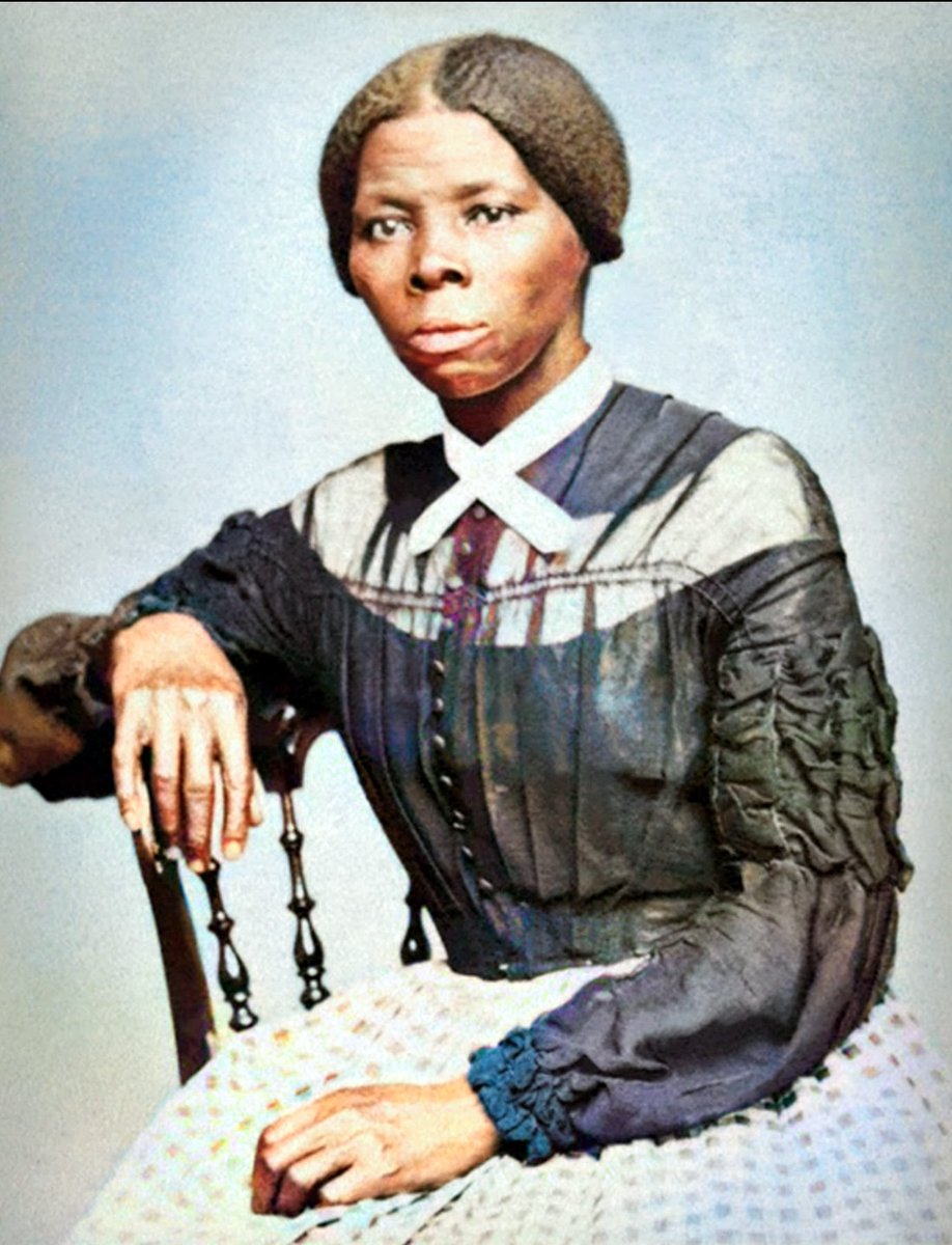 #BlackHistoryMonth    #BlackHistory #BlackHistory365 
#HarrietTubman real name Araminta Ross 
Born 1822
Died 1913
She was a Freedman who lead the #UndergroundRailroad which was a path to take southern slaves to the north for their own Freedom. She wasn't for the foolishness &…