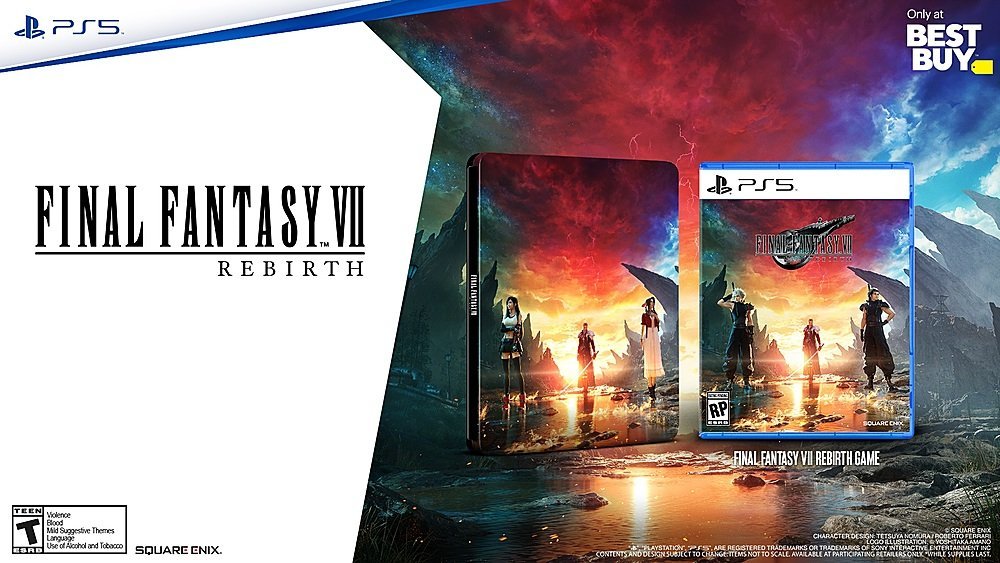 Nintendeal on X: Free SteelBook when you pre-order Final Fantasy VII  Rebirth at Best Buy:  (partner link)   / X