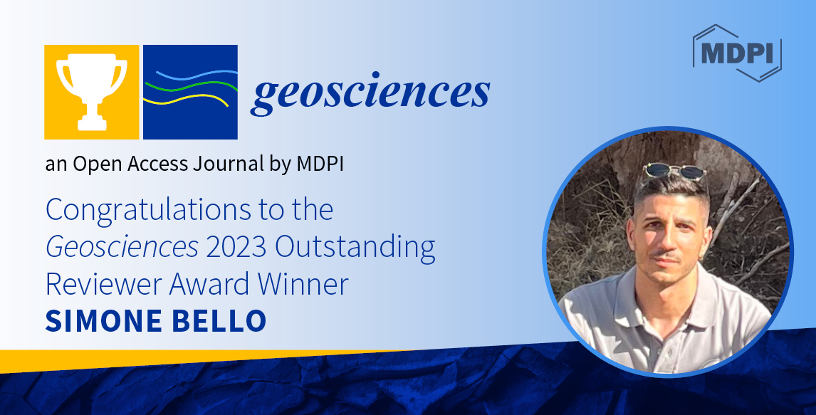 Geosciences MDPI (@geosciences_oa) on Twitter photo 🌍Recently, we reached out to Dr. Simone Bello <a href="/Geo_SimoneBello/">Dr. Simone Bello</a> , #winner of the Geosciences 2023 #OutstandingReviewerAward, as we were eager to hear his perspectives on geosciences:
👉mdpi.com/journal/geosci… 🌍Recently, we reached out to Dr. Simone Bello <a href="/Geo_SimoneBello/">Dr. Simone Bello</a> , #winner of the Geosciences 2023 #OutstandingReviewerAward, as we were eager to hear his perspectives on geosciences:
👉mdpi.com/journal/geosci…