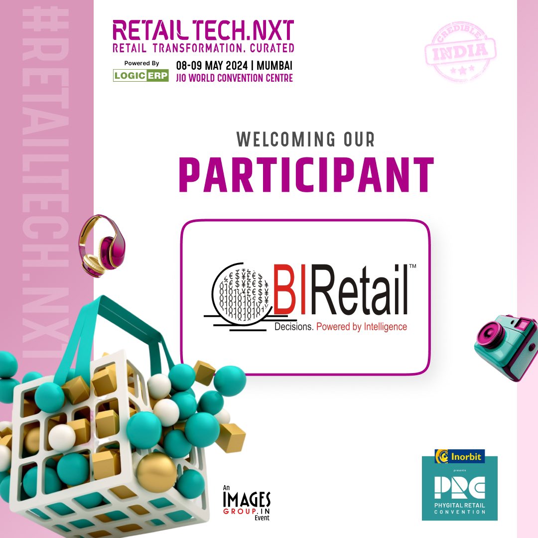 📢We are delighted to announce BIRetail as our Participants at 𝐑𝐞𝐭𝐚𝐢𝐥𝐓𝐄𝐂𝐇.𝐍𝐗𝐓 

➡ 𝐍𝐨𝐦𝐢𝐧𝐚𝐭𝐞 𝐘𝐨𝐮𝐫 𝐂𝐚𝐬𝐞 𝐒𝐭𝐮𝐝𝐲
phygitalretailconvention.com/tech-nxt/