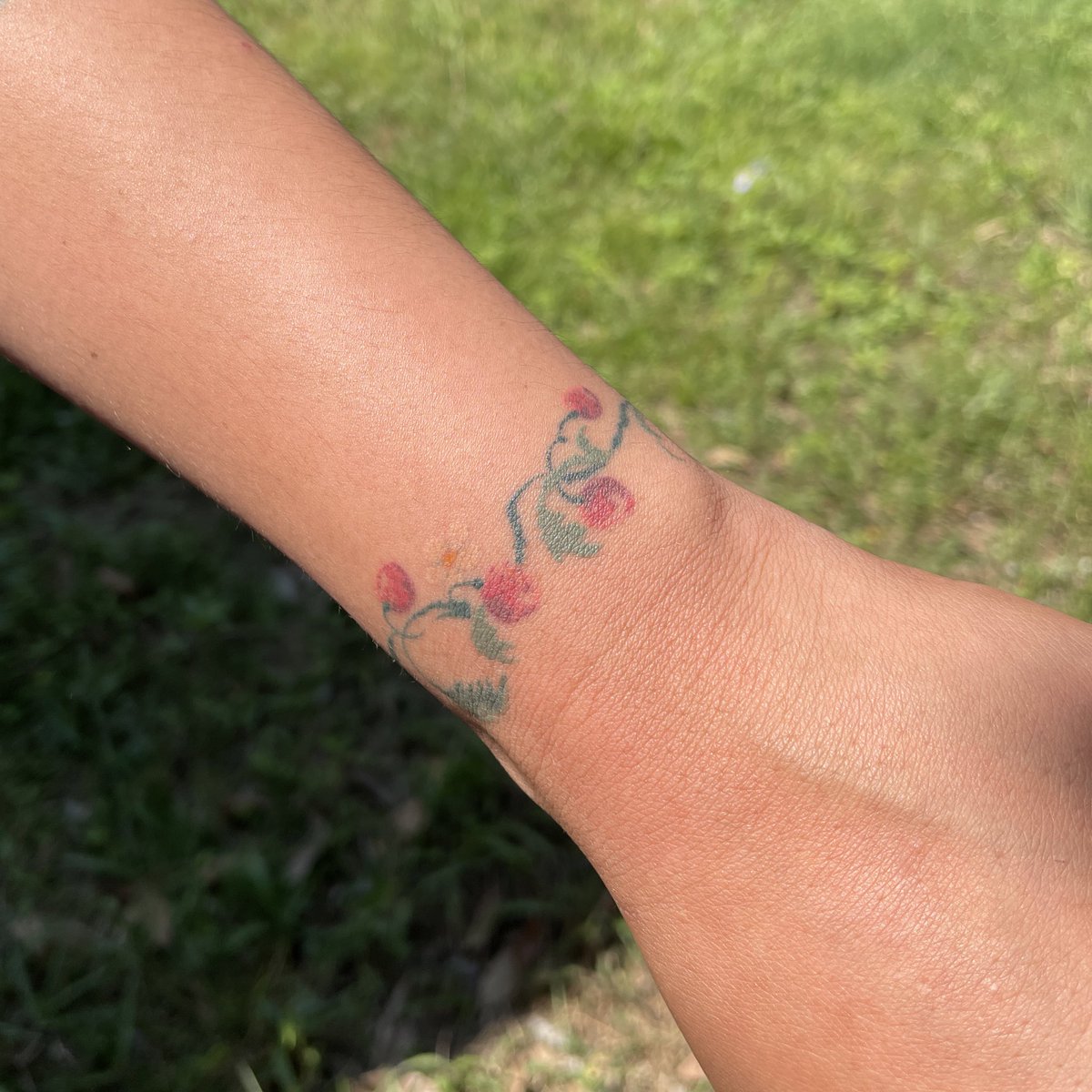 Fresh ~ 5 weeks healed