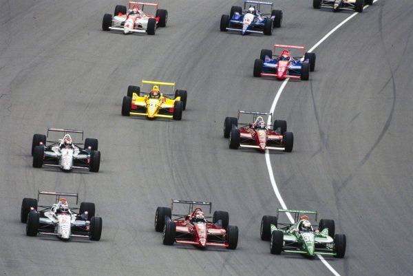The field begins to form ….. 1992 #Indy500