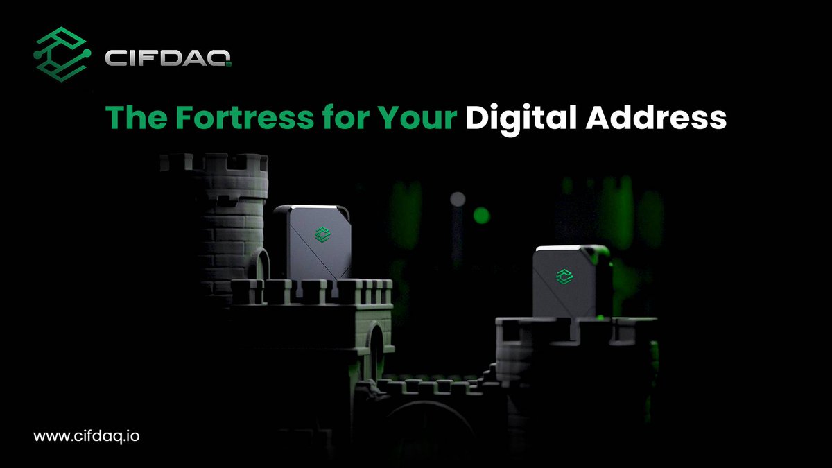 cifdaq's tweet photo. Guard your #DigitalAssets with confidence using #CIFDAQWallet β your trusted fortress for online security.
With seamless protection for your digital addresses, rest assured knowing your valuables are safe and sound. Say goodbye to worries, hello to peace of mind. #cryptowallet https://t.co/QT3I1ntrbY