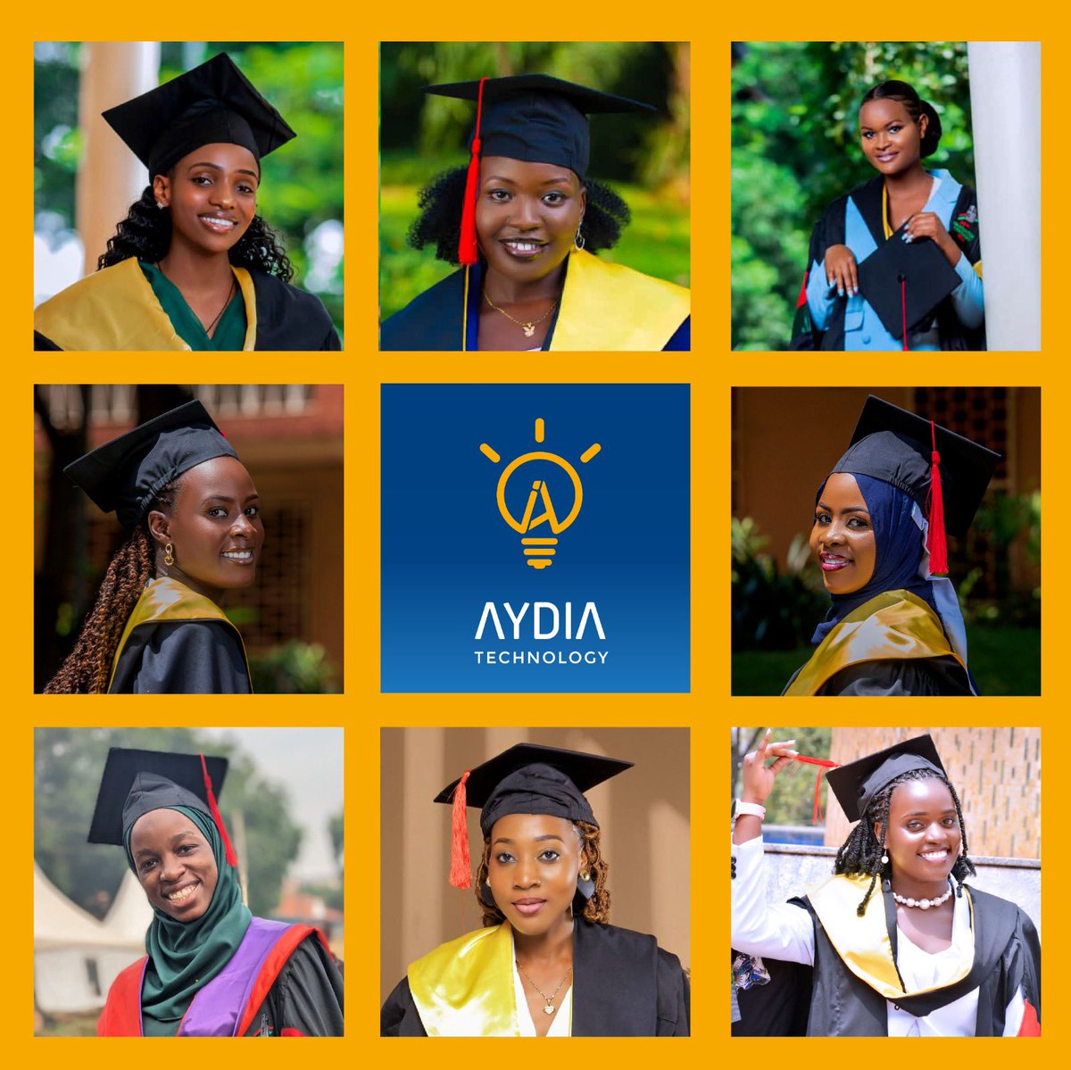 AydiaGenderTech's tweet photo. We are crushing on #STEMBootcamp ⭐️s &amp; fresh 74th graduates who recently successfully received  their degrees in STEM &amp; Arts Fields from Makerere university! 

🎉 Congratulations We are proud of you. We have two first classes in Software Engineering. @usmissionuganda #Stem https://t.co/1yd7XuZiBo