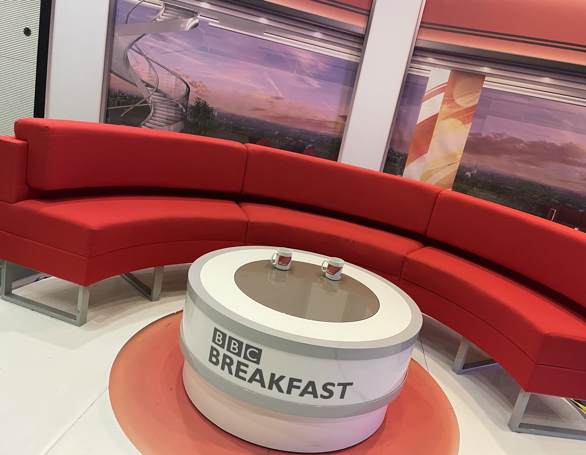 Going LIVE at 6:55am and 7:50am! Tune in to <a href="/BBCBreakfast/">BBC Breakfast</a>! #PressLaunch