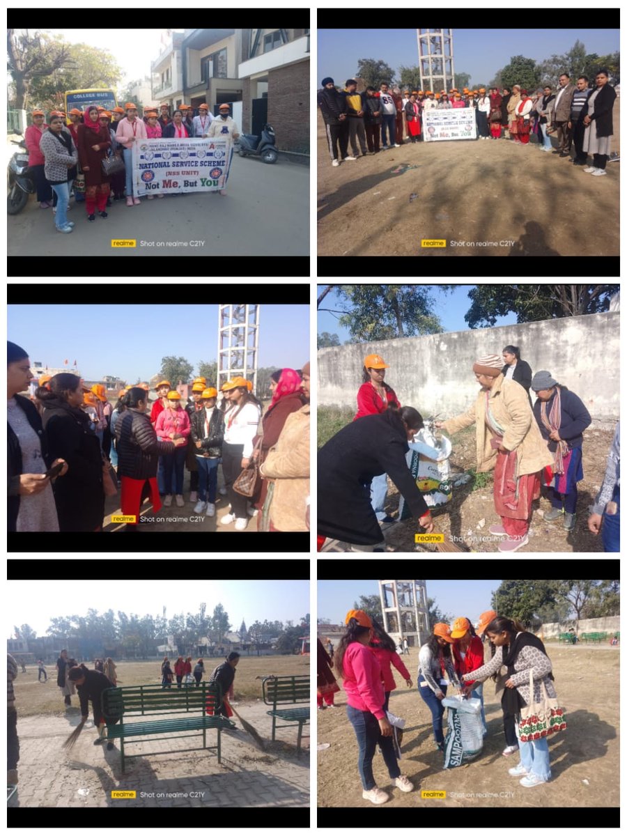 McJalandhar's tweet image. ULB Name Jalandhar
Reporting date:6.2.2024
CF Name Suman
&quot;Plastic Collection Campaign&quot;
Organised plastic Picking drive at ward no.43 Dusshera ground,RWA Chopra colony and ward no.41 Sabji mandi market with shree Ram Sewa Sabha and NSS students of  HMV collage.
#pmidc