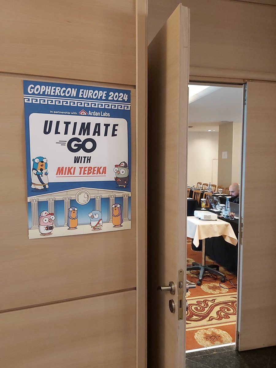 tebeka's tweet photo. Starting soon...
@gopherconeu https://t.co/bTbtaTumg4
