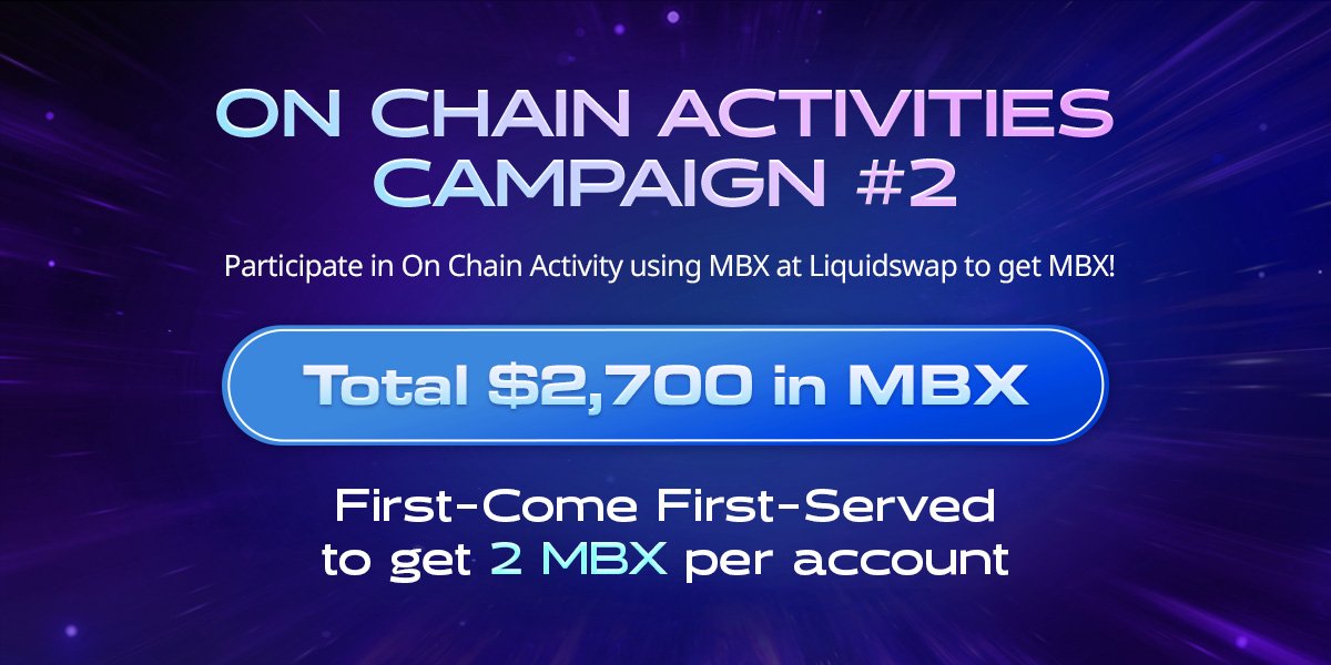 Galxe Season 2 Mid-Event Rewards 🎁

We’re delivering rewards to participants of Weekly Transaction Builders #1, #2 campaigns a little bit ahead of schedule!

Hope this will motivate further participation in the ongoing #Galxe campaigns!

For more details: