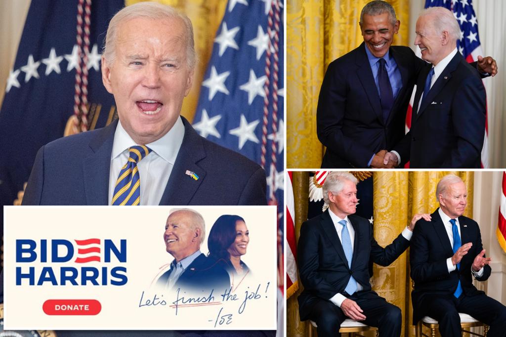nypost's tweet photo. Biden to hold NYC fundraiser with Barack Obama and Bill Clinton https://t.co/0E6Wd5RNKD https://t.co/M9XO5rHzJ6