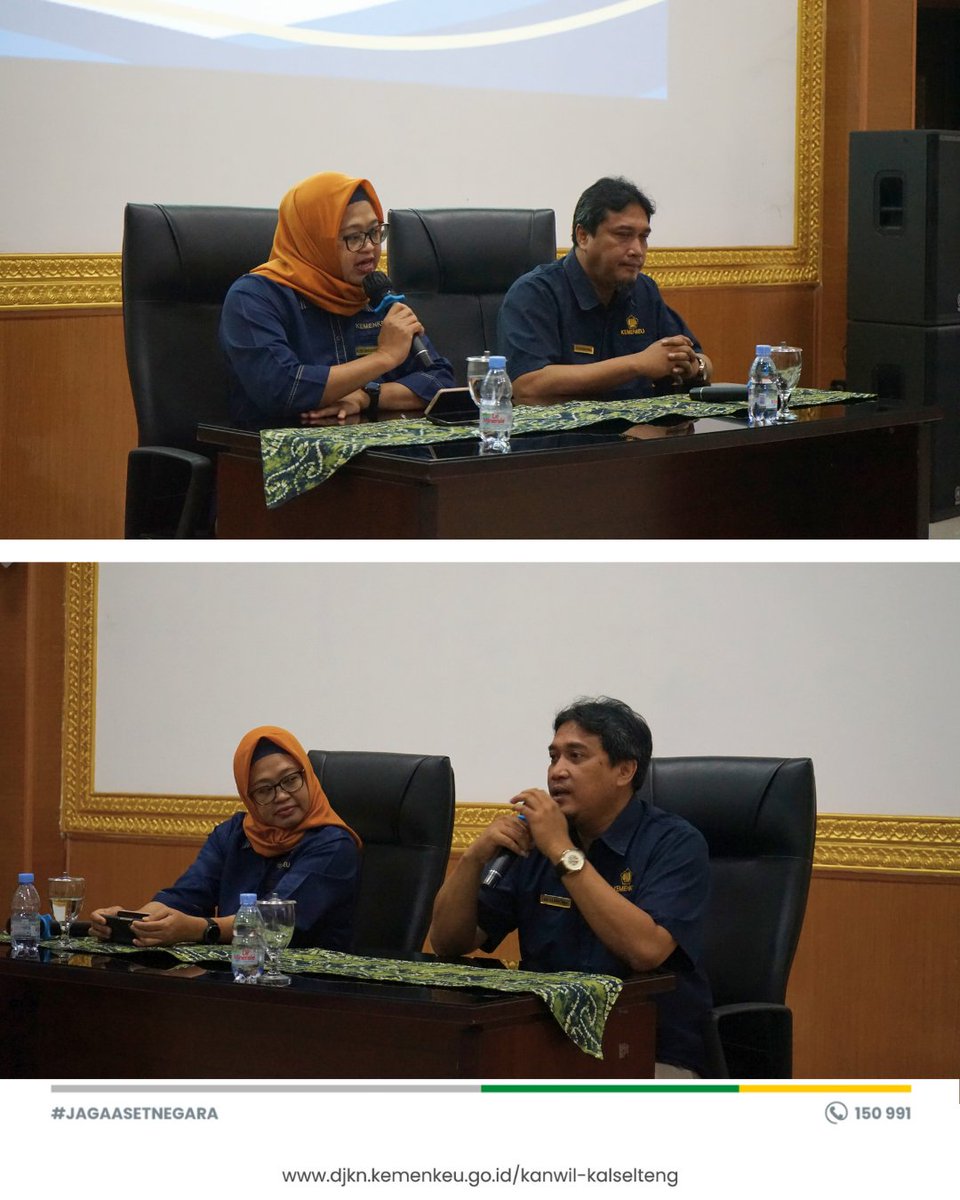 kanwildjknkst's tweet photo. , Kusumawardhani, dan dilanjutkan penandatanganan komitmen oleh seluruh Pegawai Kanwil DJKN Kalselteng, dilanjutkan dengan Sosialisasi Antikorupsi oleh PAKSI Kanwil DJKN Kalimantan Selatan dan Tengah.
.
#BARITO #KANWILKST #KANWILKSTMENUJUWBBM #Kemenkeu #kemenkeuri https://t.co/b5rXguGgij