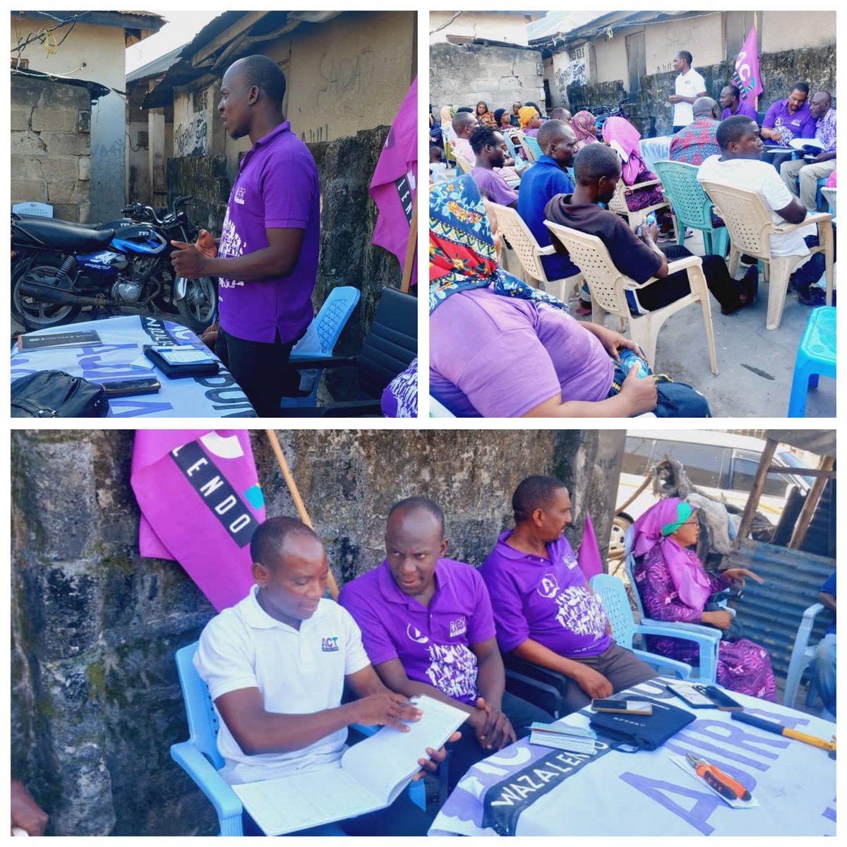 felixkamugisha7's tweet photo. Jana tarehe 6 Feb 2024
Nikiambatana na Katibu wa idara ya oganaizesheni na wanachama Taifa ,Ndug Shaweji Mketo
Tumetembelea jimbo la ubungo na kuzungumza na viongozi wa Jimbo
Tumewaelezea umuhimu wa jambo muhimu tareh 6 March 2024
#Taifa la wote
#maslah ya wote https://t.co/gbfMfDm27L