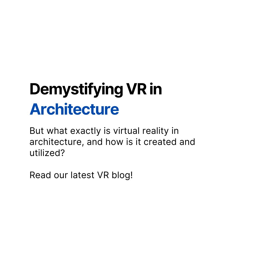 Pranavarchitect's tweet photo. Virtual Reality is reshaping architecture as we know it!
Read our latest blog here : https://t.co/MYukDxcdWd
#material360 #virtual #reality #unreal #engine #unity #architecture #interiors #construction #niche https://t.co/bsLUiu6cDr