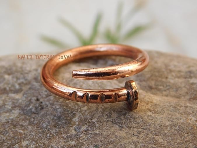 a.co/d/isXiYP3

#Purecopper #opennail #mensnails #copper #stackablecopper #nailring #Copperring #healingring #Arthritis #JointPain #NailJewelry #copperjewelry #menandwomen #ringforwomen #pureRing #coppergifts #giftforhim #giftformom #SolidCopper #Adjustablering #Antique
