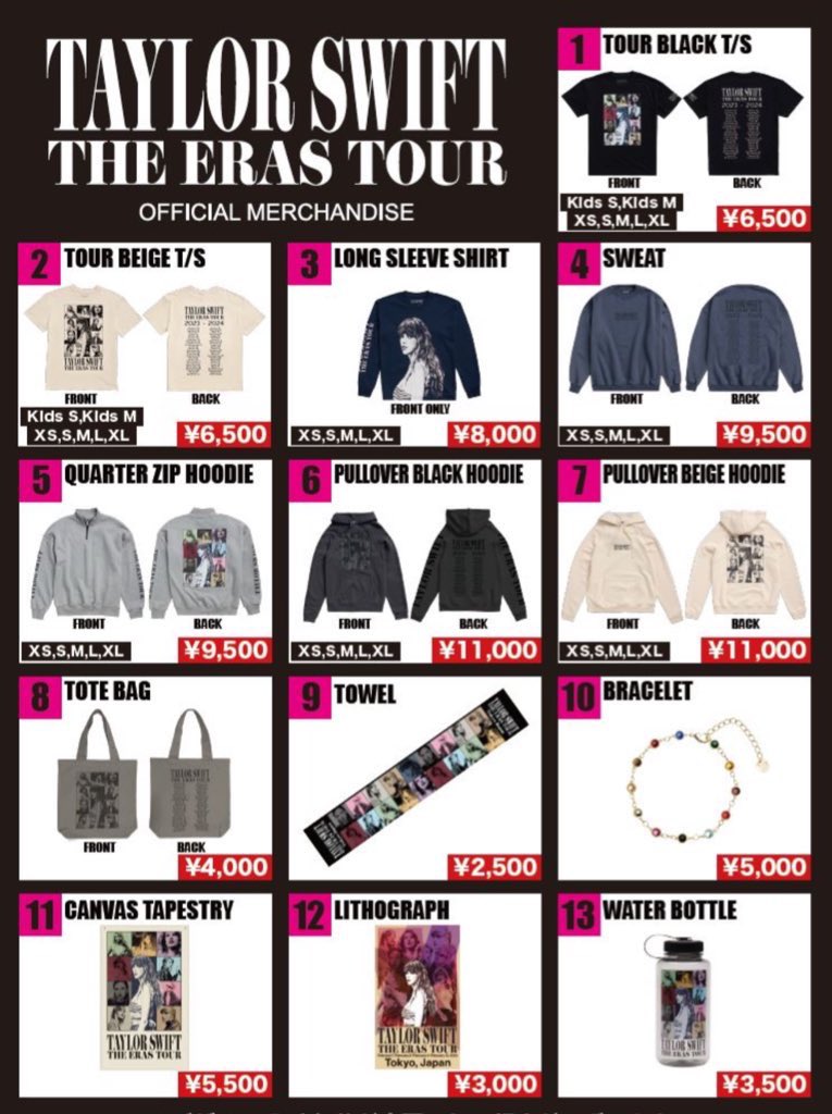BoxStreat's tweet photo. Taylor Swift The Eras Tour テイラー

グッズ　確実に欲しい方！
サイズなどの在庫切れ前に確保したい方！
地方に住んでて会場限定グッズが買えない方！

代行します！

譲)グッズ 全般　

求) 定価+代行費(+送料)
現金or PayPay or 振込

受取、郵送可！

#代行
#物販
#テイラースウィフト
#グッズ https://t.co/WFyw4P4CXC