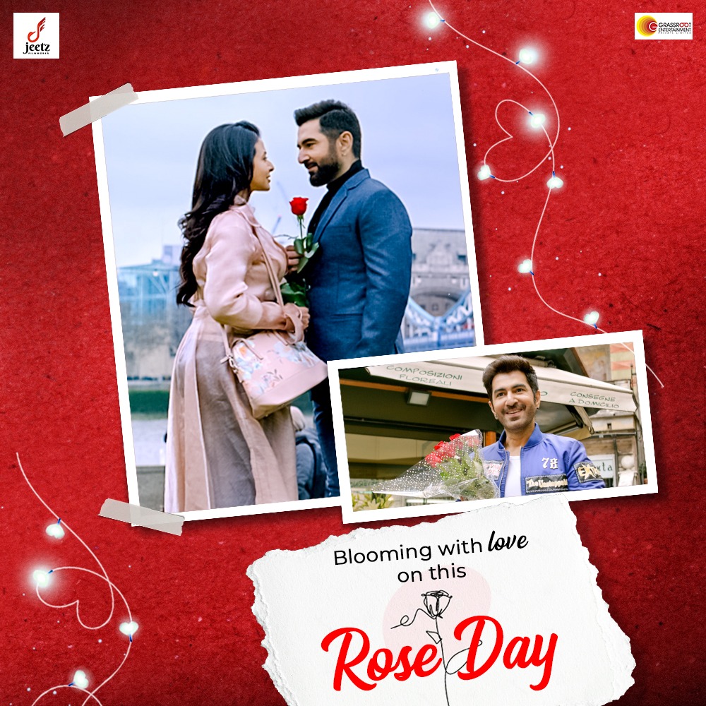 GRASSROOTENT's tweet photo. Blossoming love on Rose Day! 🌹💖

#HappyRoseDay #RoseDay #JeetzFilmworks #Grassrootentertainment https://t.co/PDPvZ3cCeY
