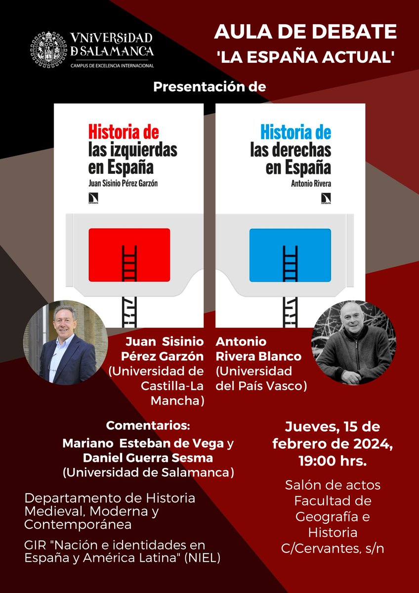 maesdevega's tweet photo. Nueva sesión de nuestro "Aula de Debate".  En esta ocasión discutiremos sobre las derechas y las izquierdas en España. Será el jueves 15 a las 19,00 h. https://t.co/AsHZSN4Dtm