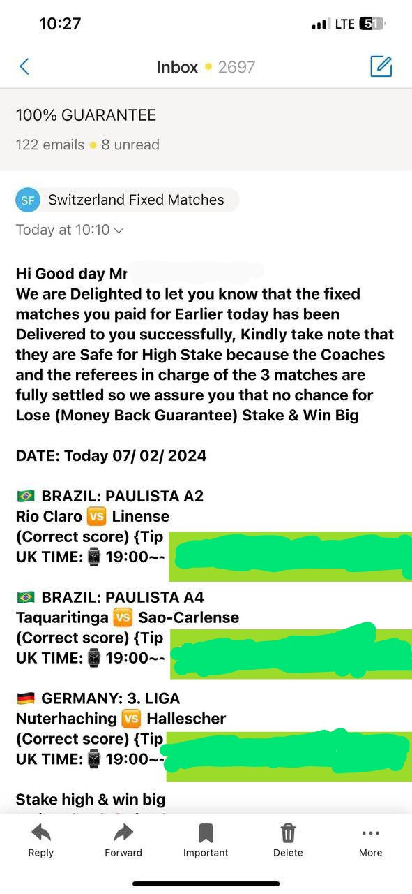 🏆 SURE CORRECT SCORE 💯FIXED MATCH PLATFORM ⚽ on X: 🔊Good News