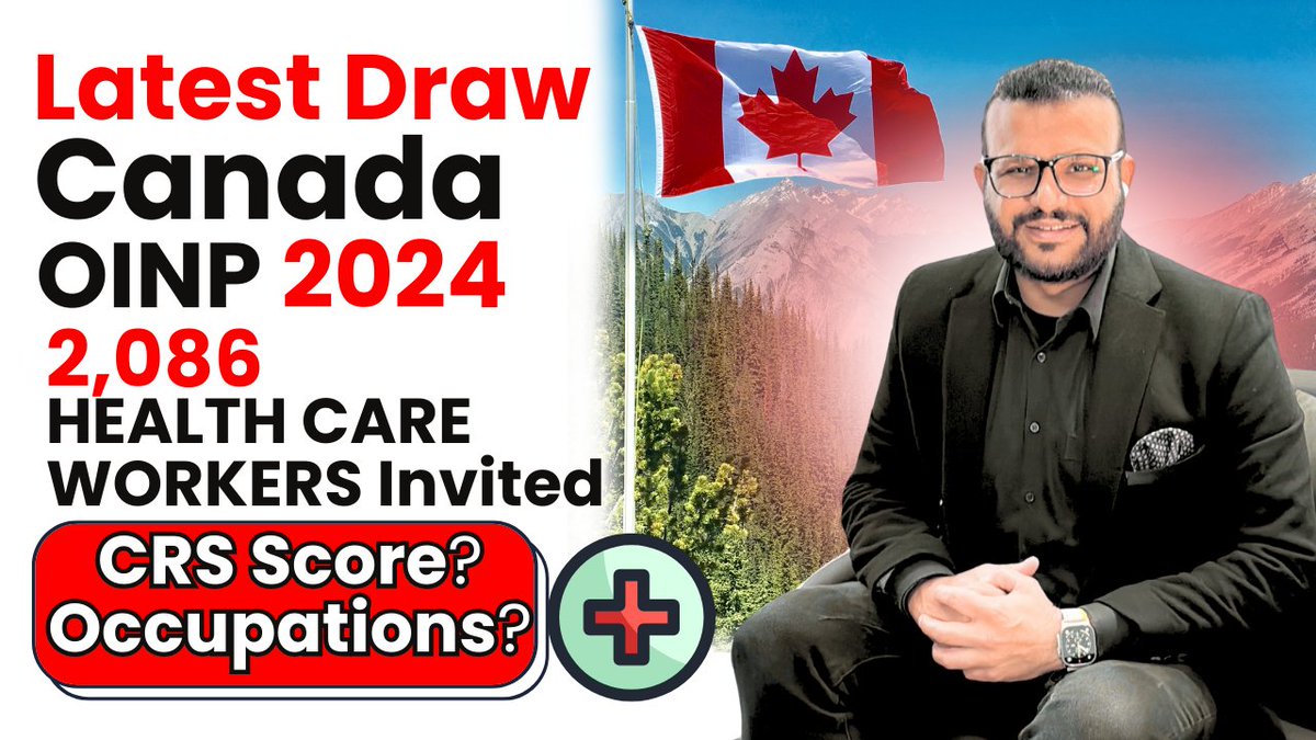 Watch Canada Latest Draw 2024: Ontario Issues 2,086 NOIs youtube.com/watch?v=dAxi5c…
See Invited Occupations immigrationexperts.pk/ontario-issues…
#canadalatestnews #canadalatestdraw #immigrationexperts #canadadraw
