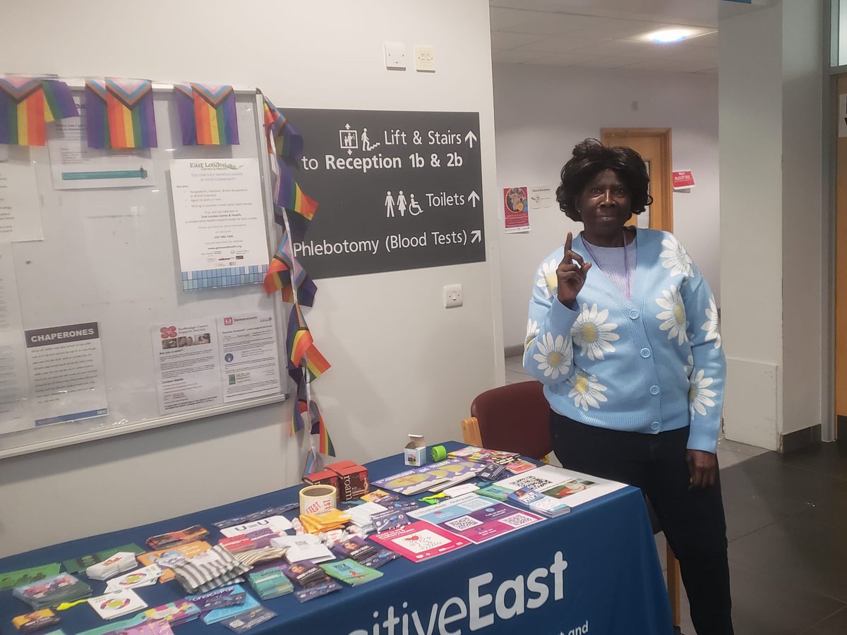 Our @TrescaLouise & Resty are out promoting #National #HIVTestingWeek & offering #Free #Fast #Confidential #HIVTests at YMCA Walthamstow today.