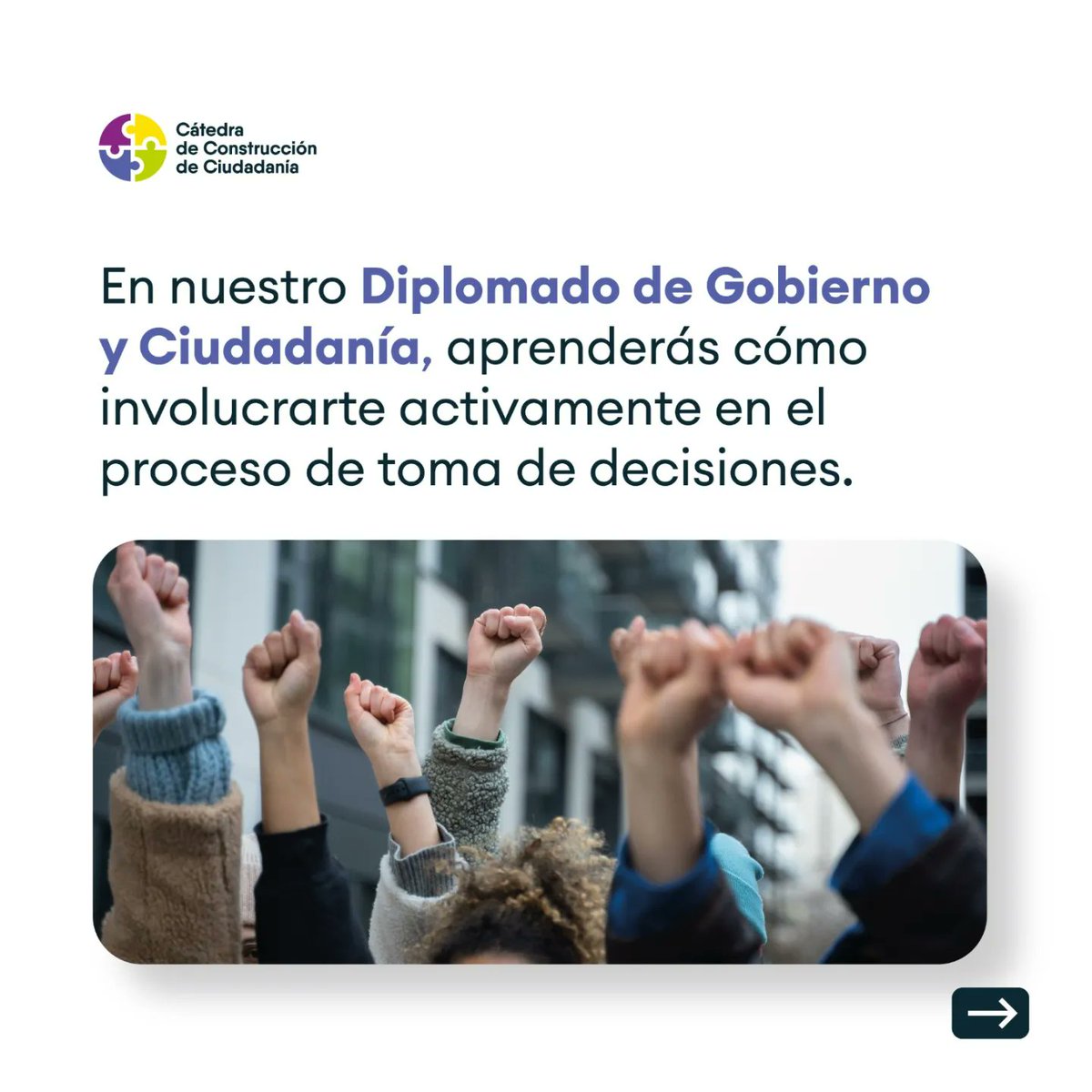 Ccciudadania's tweet photo. 🔥 ¡Despierta tu poder de cambio! 🔥

 En nuestro Diplomado de Gobierno y Ciudadanía, no solo aprendes, ¡te conviertes en el motor de la transformación! 💪 https://t.co/VmEfSJhd3m