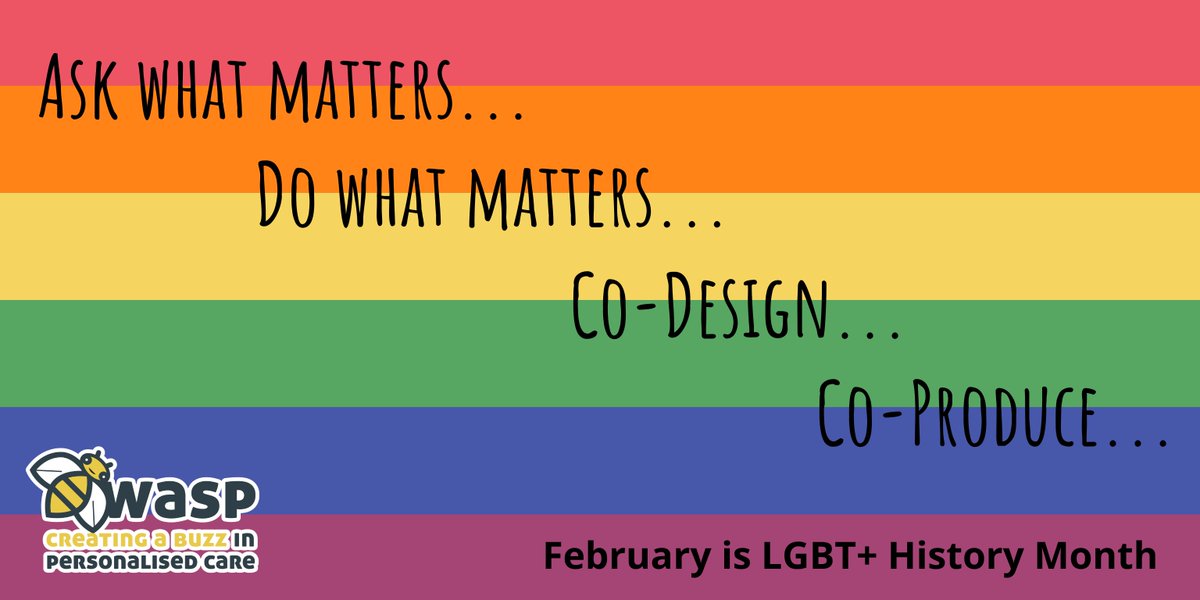 WASP_Pers_Care's tweet photo. The theme for this years LGBT+ history month is medicine. People in this community have worse experiences of healthcare, and worse health outcomes. Personalised Care interventions can help to tackle this.
#LGBTplusHM #UnderTheScope #BehaviourChangeBuzz #PersonalisedCare https://t.co/kZBSE3El1S