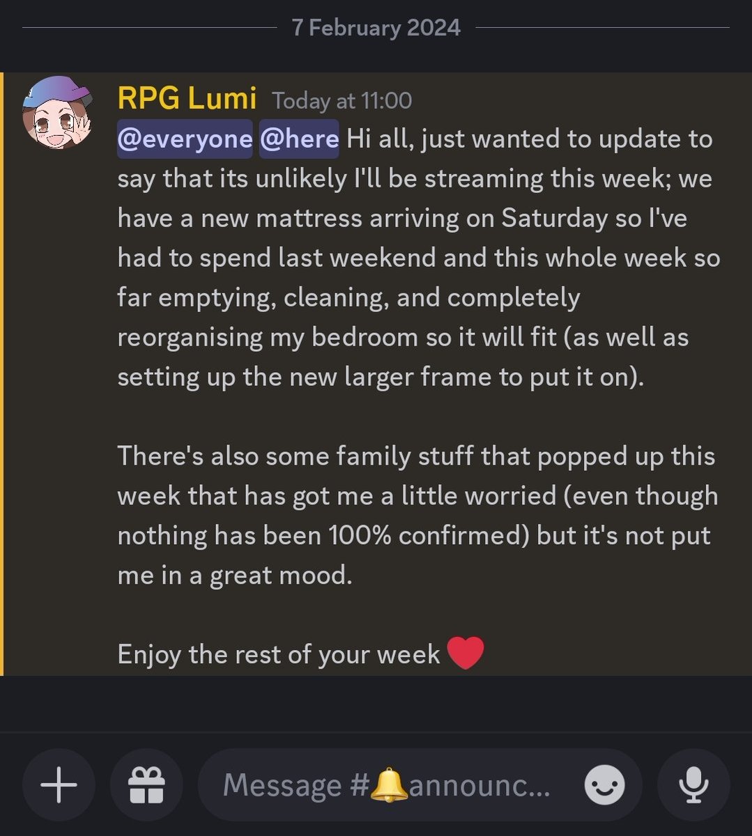 RPG_Lumi's tweet photo. Hi all, small update for those not in the discord: https://t.co/pmSVbw0t01