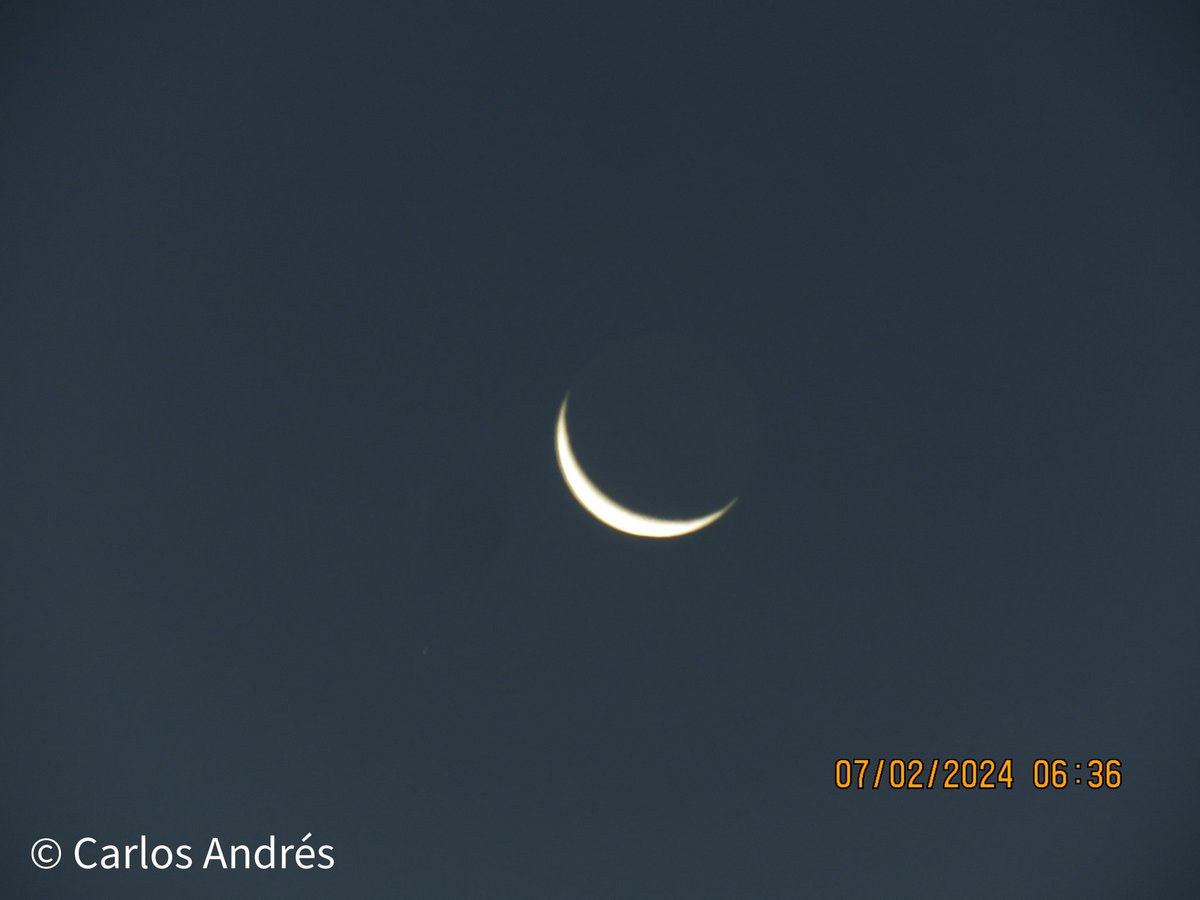 Buen día humanos, primera conjunción del mes de febrero. Luna y el planeta Venus. 🇨🇴#sunrise #photo #Astrophotography
@wilcheschaux @edsaay @HORCAUCA @ranamarilla @Monikhin @Me_Dicen_Cata @PlanetarioMed
