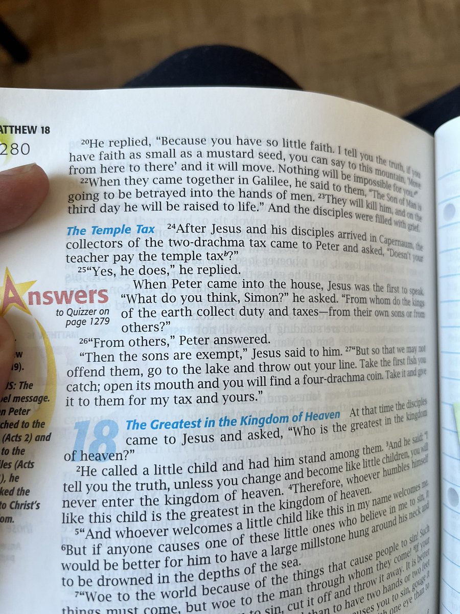 AllisonBonnie's tweet photo. @TheRubberDuck79 @VKs_Host Teen Study Bible, missing the verse, Gideon bible in brackets and 1914 Bible it’s there.  🧐 https://t.co/tgMF0k4ZgP