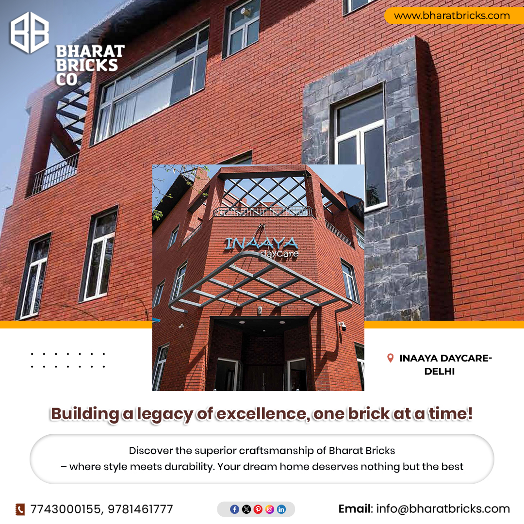 KuldeepNautiy15's tweet image. Building a legacy of excellence, one brick at a time! 💪 Discover the superior craftsmanship of Bharat Bricks – where style meets durability. Your dream home deserves nothing but the best.  . . . . #bharatbricks #QualityConstruction #ReliableChoice #bricks #tiles #india