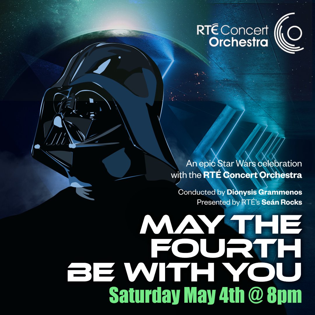 CALLING ALL #StarWarsFans! The RTÉ Concert Orchestra (@rte_co) presents an evening of epic music from Star Wars movies at The Helix on Star Wars Day- aka May 4th! Book Now: tinyurl.com/mj6kszmc #StarWars #MayTheFourth #Dublin #Orchestra #StarWarsMusic