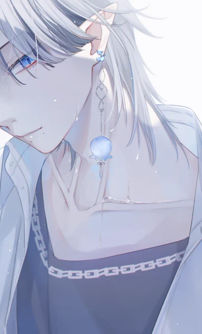 急に雨降ってビックリしたね  #イラスト