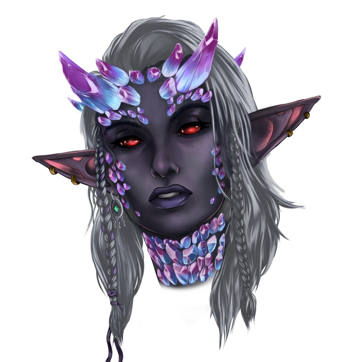 ratz404's tweet photo. #Pathfinder #ocart #ttrpgart 

Royal half-elf with dragon blood heritage. And a really posh princess 🧝‍♀️ special for @LeSithis https://t.co/7Y2MAu4sKv
