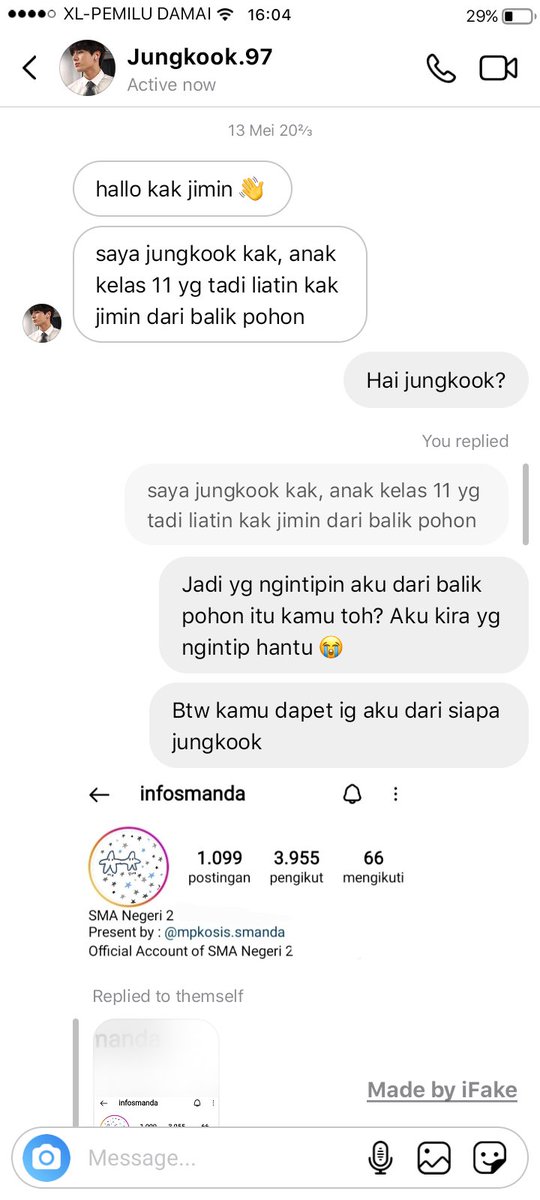 ddimingguk's tweet photo. #jikook #kookmin sometweets au

─┄ ⋆ awal mula dipacarin brondong sma https://t.co/TjO68pEhQL