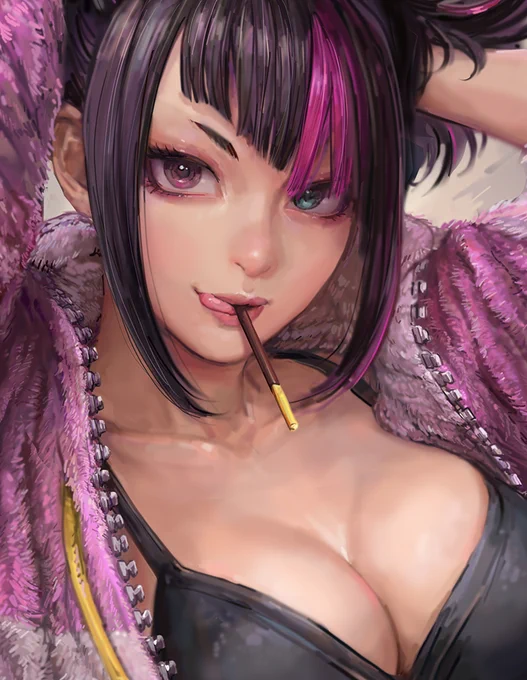 バレンタイン用ジュリちゃんのWIP 