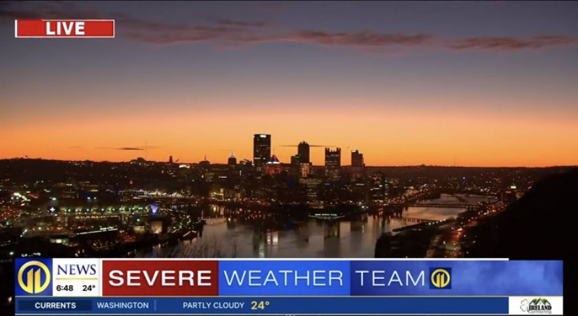 We’ve got all the pretty city views this week on @WPXI! Join us from 4:30-7 AM!