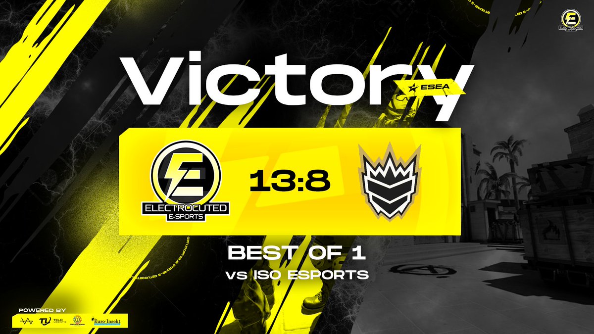 We win the next match in <a href="/ESEA/">ESEA League</a> Main, defeating the <a href="/ISOEsportsFI/">ISO</a> formations with a score of 13:8.  Current balance: 5:2 ⚡️GGWP 🖐