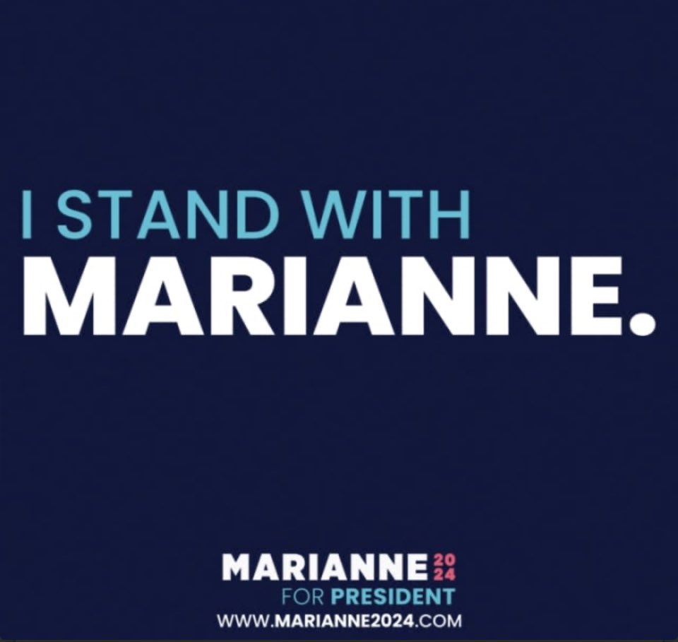 #ShesWithUs and we’re with her!
#Marianne2024