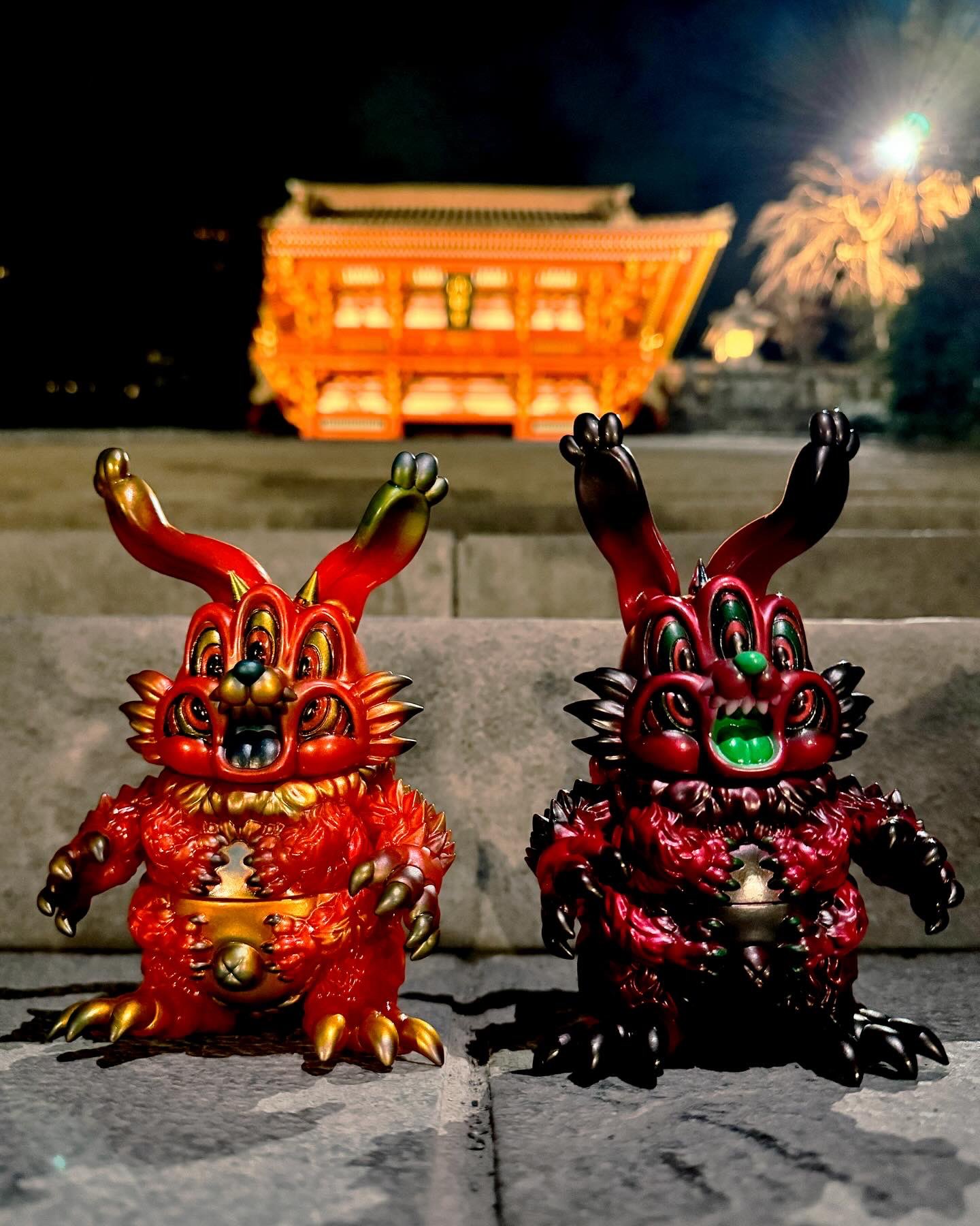 WF2024 Kamerian ソフビルドラ KURO-ONI ワンフェス