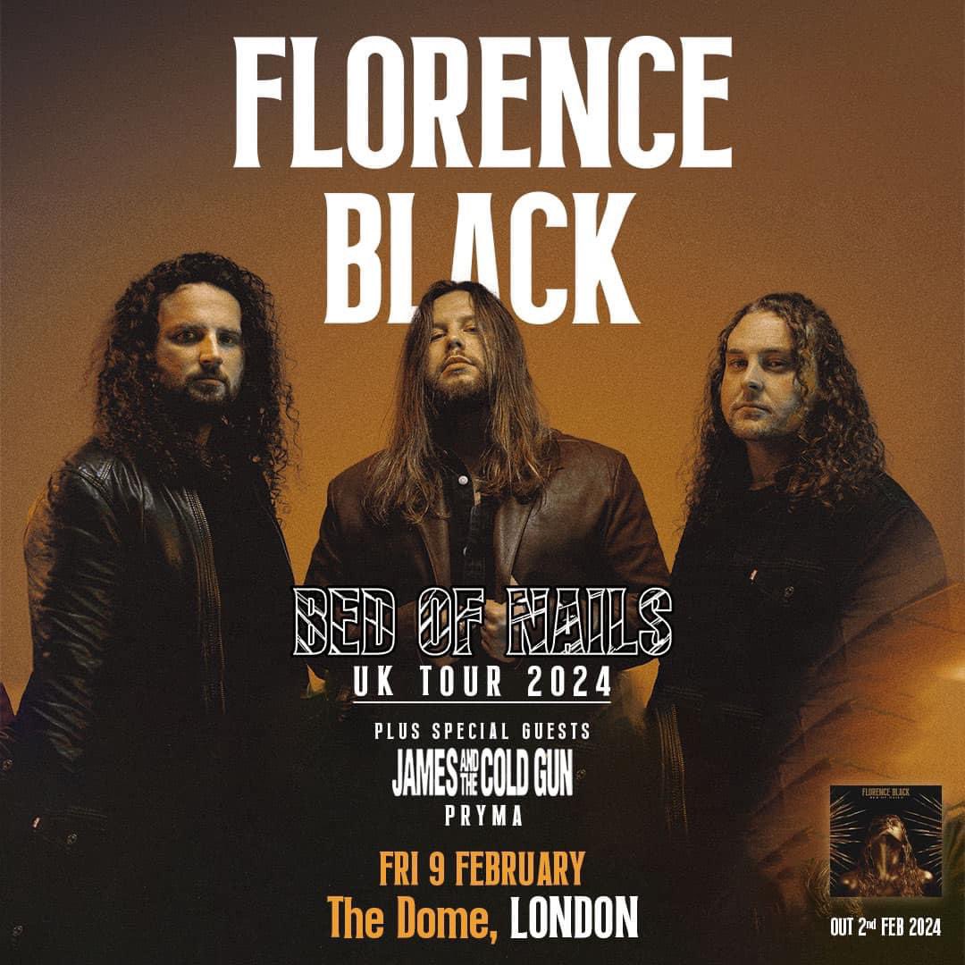 So there are only 2 days until we open for the boys at @florenceblackUK at the Dome in London If you haven’t brought your tickets yet now would be the time to do it as they’re almost gone 🤘 link for tickets is below. See you soon London tinyurl.com/mr3xjmh4 #tickets #metal