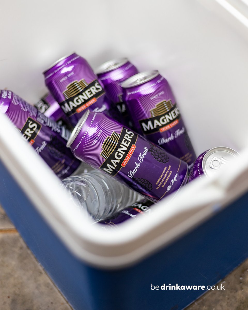 What festival are you heading to this summer? Just don't forget the cooler of Dark Fruit 🍇