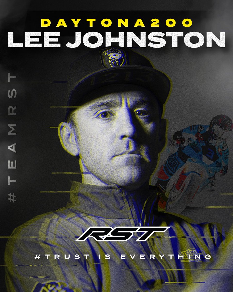 The secret is out … Lee Johnston will make a triumphant return to motorcycle racing at the iconic Daytona 200 in March 2024 🇺🇸 RST and Lee will be joining forces with Team Hammer, a partner of RST in MotoAmerica for the last three seasons, campaigning a special RST livered