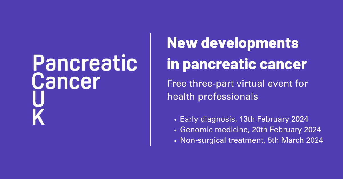 Pancreatic Cancer UK tweet media