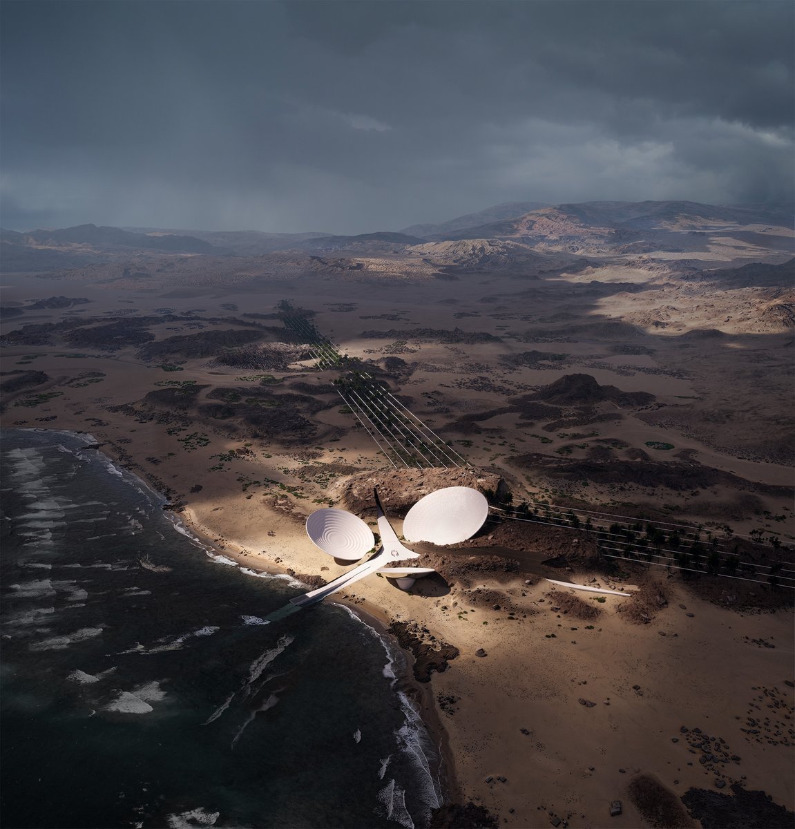 For a decade, we've been weaving dreams into reality across #NEOM and the Middle East.  From the drawing board to the desert sands, we've crafted spaces where art and sustainability embrace in a seamless dance. 

arqui9.com