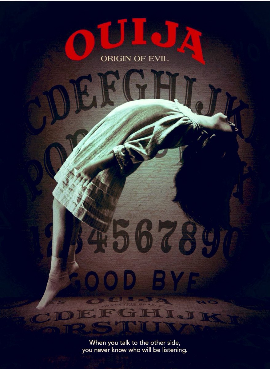 MMagicwithBrian's tweet image. In 1967 Los Angeles, a widowed mother and her daughters add a new stunt to bolster their seance scam business by inviting an evil presence into their home, not realizing how dangerous it is.

#ouija #ouijaoriginofevil #originofevil  #drama #horror #mystery #thriller #movies
