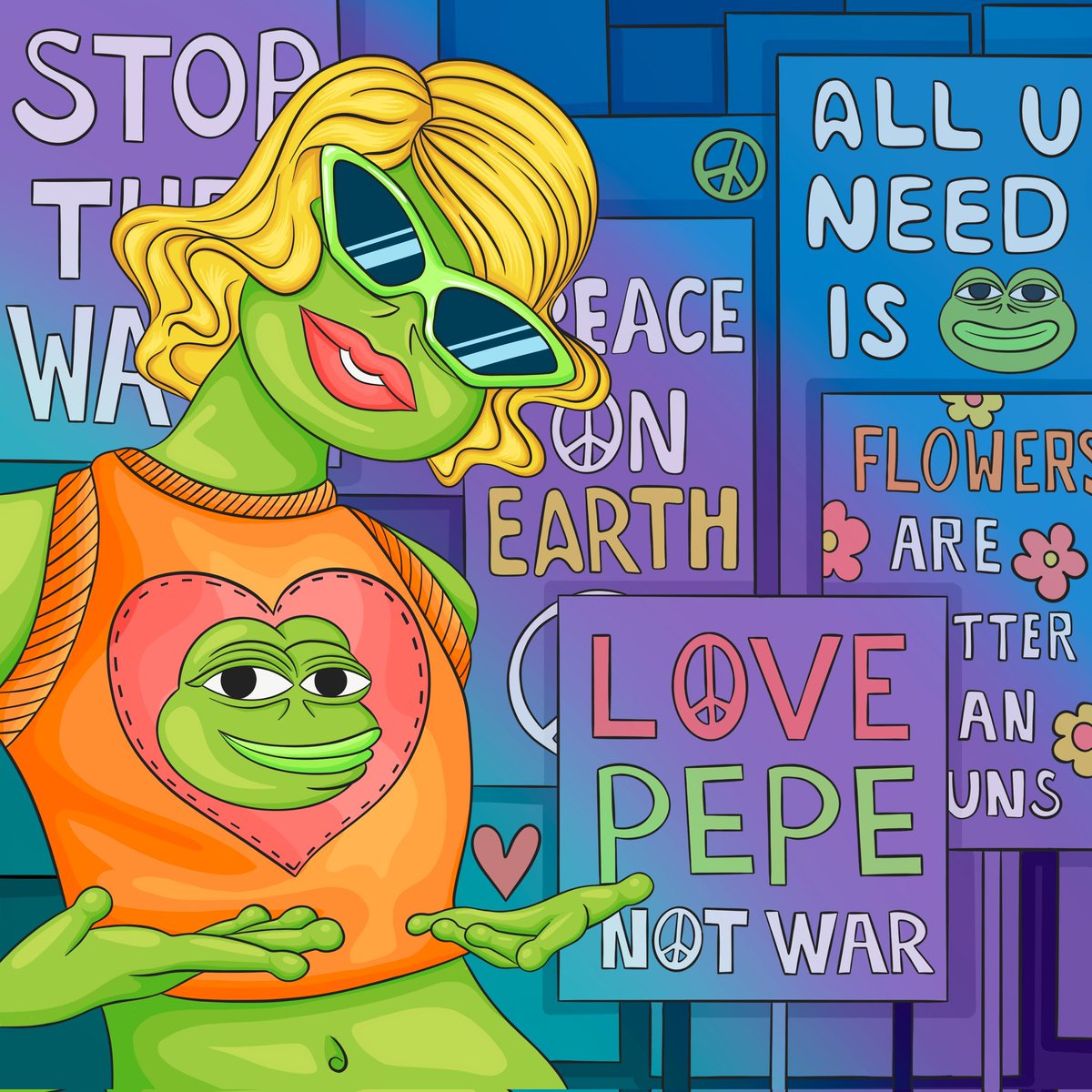 In case you forgot:

#PEPEISLOVE $PEPE