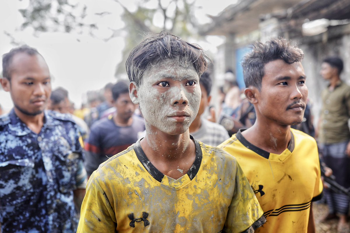 Another 63 Myanmar border guards cross into Bangladesh to escape armed conflict, taking the number of new arrivals seeking refuge to 327. Teknaf, Bangladesh on 07 January 2024.

#Rohingya #refugees #refugee #Myanmar #bangladesh #teknaf #border #conflict